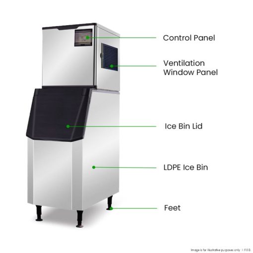 Blizzard SN-145C Professional Ice Maker - Image 3