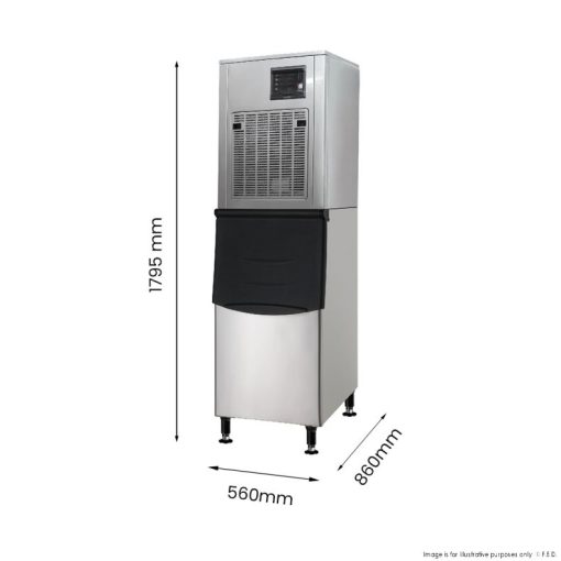 Blizzard Granular Ice Maker 250Kg - SN-258F - Image 2