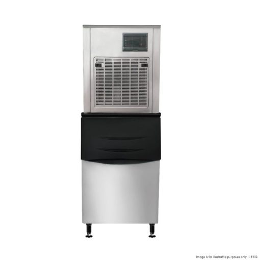 sn 258n blizzard chewblet nugget ice maker 250kg front