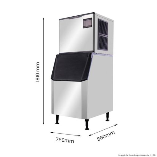 Blizzard SN-280C Professional Ice Maker - Image 2