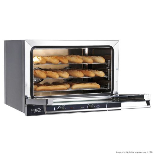 tde 3b convection oven open bread side