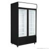 Thermaster LG-1000BP Colourbond Upright Beverage Fridge 2 Doors Black 885L - Image 2