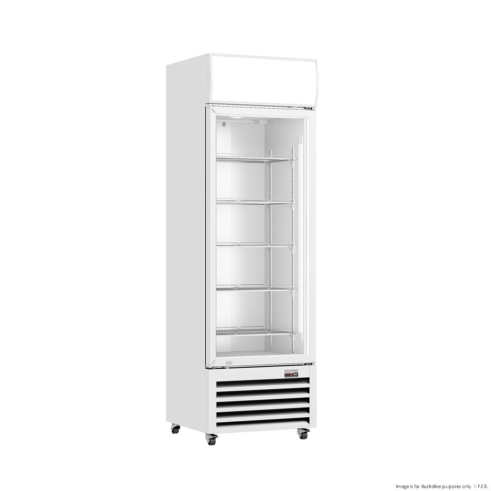Thermaster Single Glass Door Colourbond Upright Drink Fridge - LG-370P 1 Thermaster Single Glass Door Colourbond Upright Drink Fridge - LG-370P