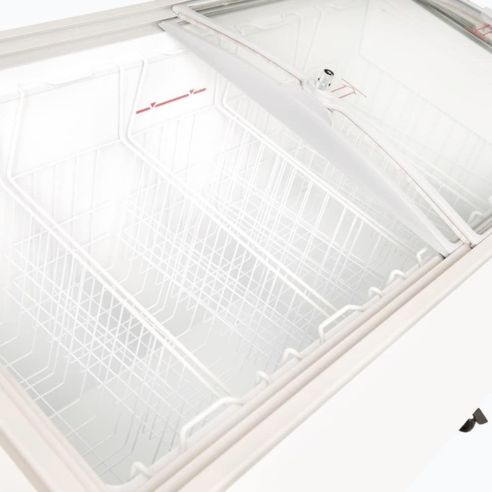 Bromic CF0400ATCG-NR Chest Freezer Angled Glass Top 352L 1298mm Wide 5 Bromic CF0400ATCG-NR Chest Freezer Angled Glass Top 352L 1298mm Wide - Image 5
