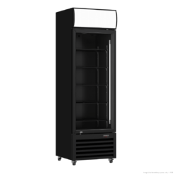 Thermaster Single Glass Door Colourbond Upright Drink Fridge - LG-370BP