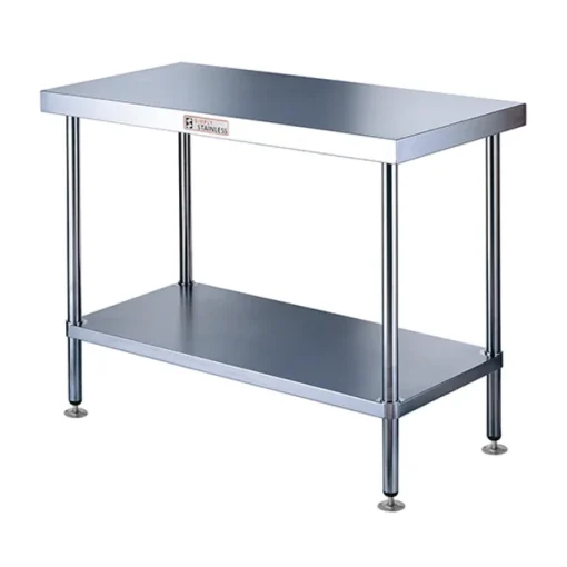 Simply Stainless SS01-7-1500 SS Bench With Under Shelf