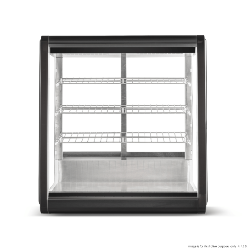 Bonvue CTA-246 Chilled Angled Counter-Top Food Display - Image 2