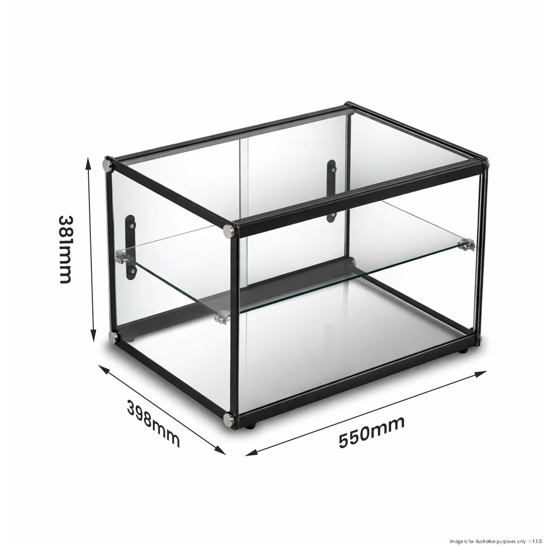Bonvue Pre-assembled Two Layer Ambient Showcase AD2-550 3 Bonvue Pre-assembled Two Layer Ambient Showcase AD2-550 - Image 3