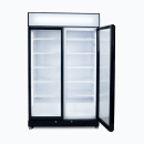 Bromic GM0900LBECO Upright Display Fridge 885L 2 Doors Flat Glass Black - Image 4