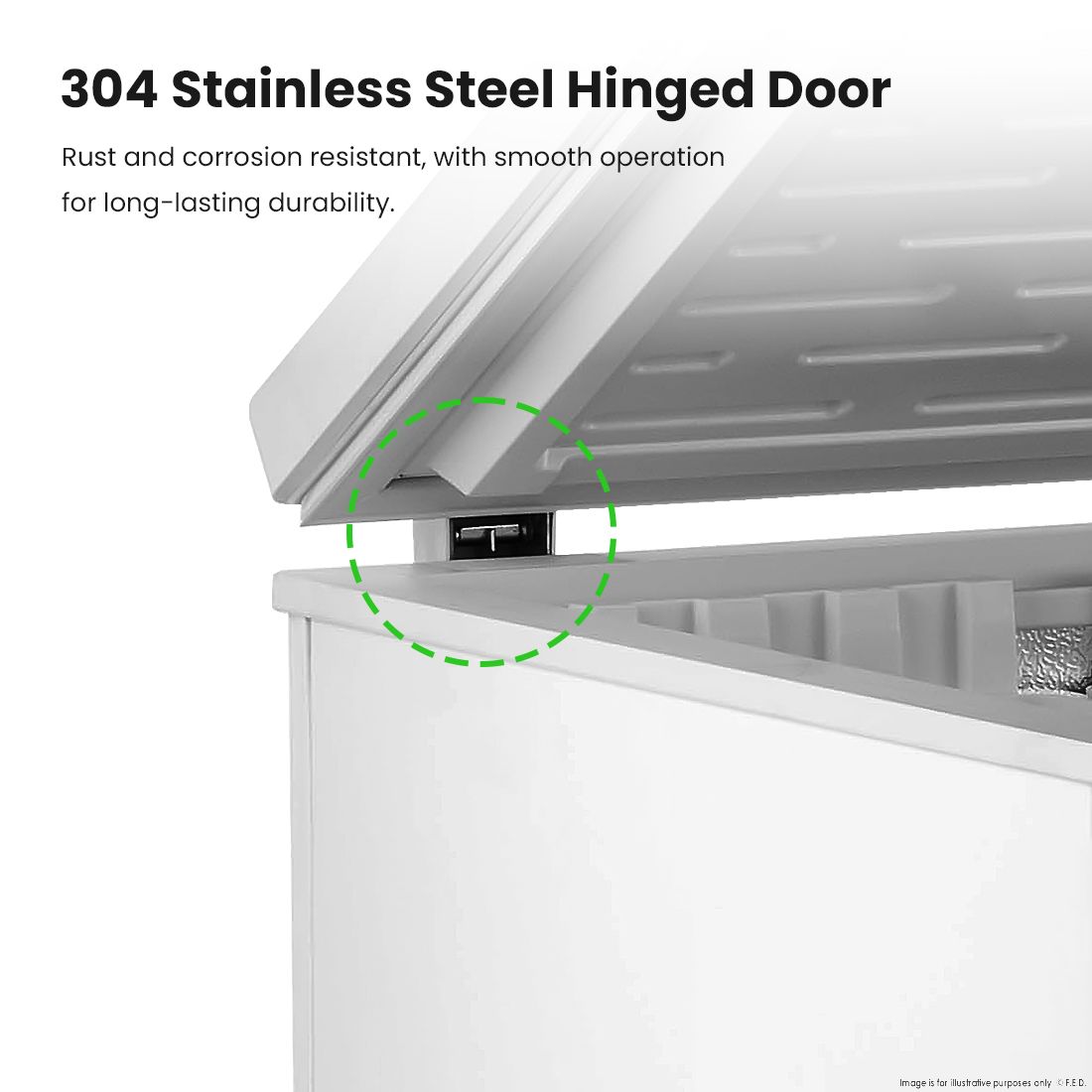 Thermaster 520L Chest Freezer with Stainless Steel Lid - BD520F 7 Thermaster 520L Chest Freezer with Stainless Steel Lid - BD520F - Image 7