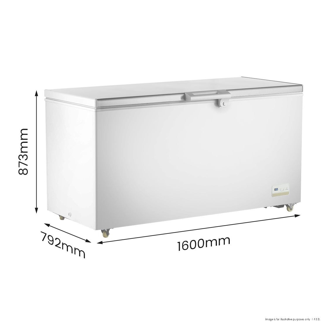Thermaster 520L Chest Freezer with Stainless Steel Lid - BD520F 2 Thermaster 520L Chest Freezer with Stainless Steel Lid - BD520F - Image 2
