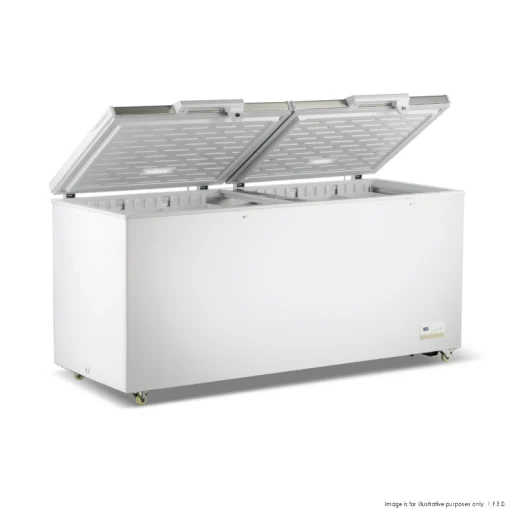 Thermaster BD600F Chest Freezer with Split Stainless Steel Lid - Image 2