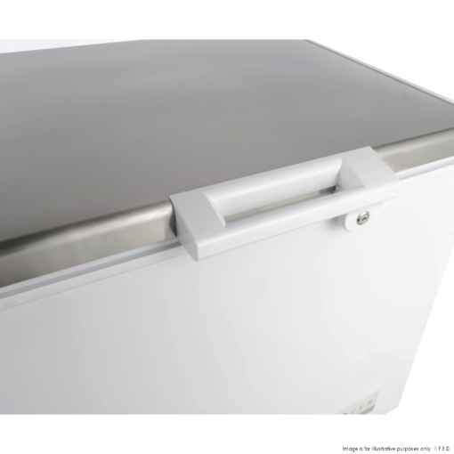 Thermaster BD520F Chest Freezer with Stainless Steel Lid 520L - Image 3