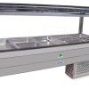 Roband CRX26RD Curved Glass Cold Food Display with Rear Door. - Image 2
