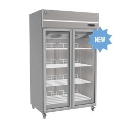 Hoshizaki HR-127 Upright 2 Glass Door Fridge 1,119 Litre