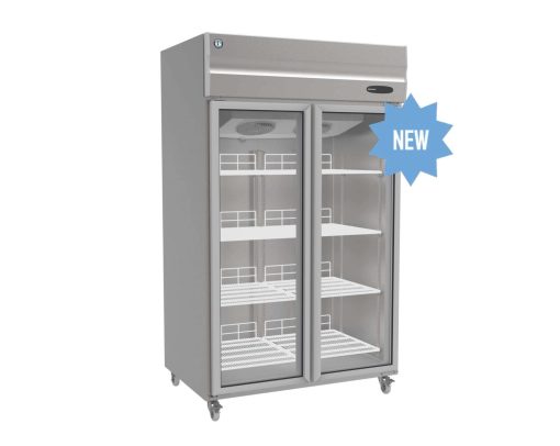 Hoshizaki HR-127 Upright 2 Glass Door Fridge 1,119 Litre