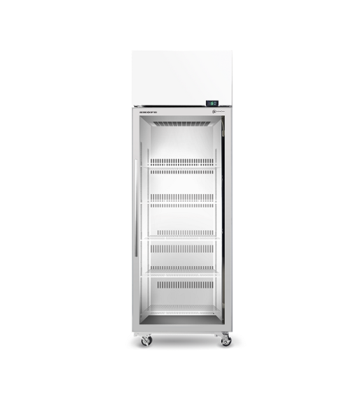 Skope SKT650N-A – 1 Glass Door Display or Storage Fridge Stainless Steel
