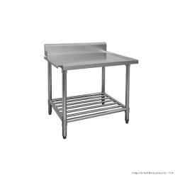 All Stainless Steel Dishwasher Bench Left Outlet