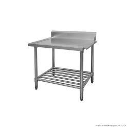 All stainless steelDishwasher Bench Right Outlet