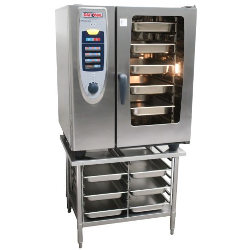 Used Rational Electric 10 Tray Combi Oven Self Cooking Center - Image 2