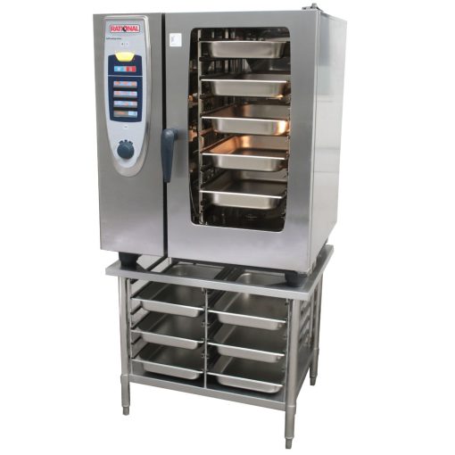 Used Rational Electric 10 Tray Combi Oven Self Cooking Center - Image 3