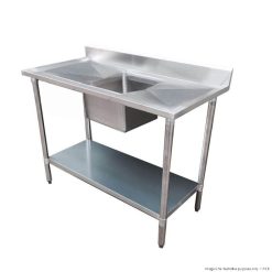 Modular System Single Sink Bench Centre 1800-7-SSBC