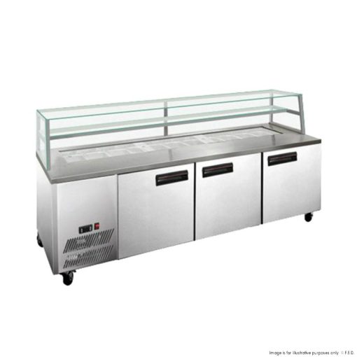 Thermaster three door DELUXE Sandwich Bar - SCB/21