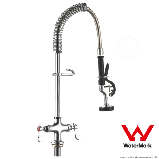 Sunmixer Mini Pre Rinse Unit with 180mm Riser and 560mm Hose T98001MN-1