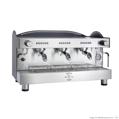 Bezzera 3L Black 3-Group Professional Espresso Machine