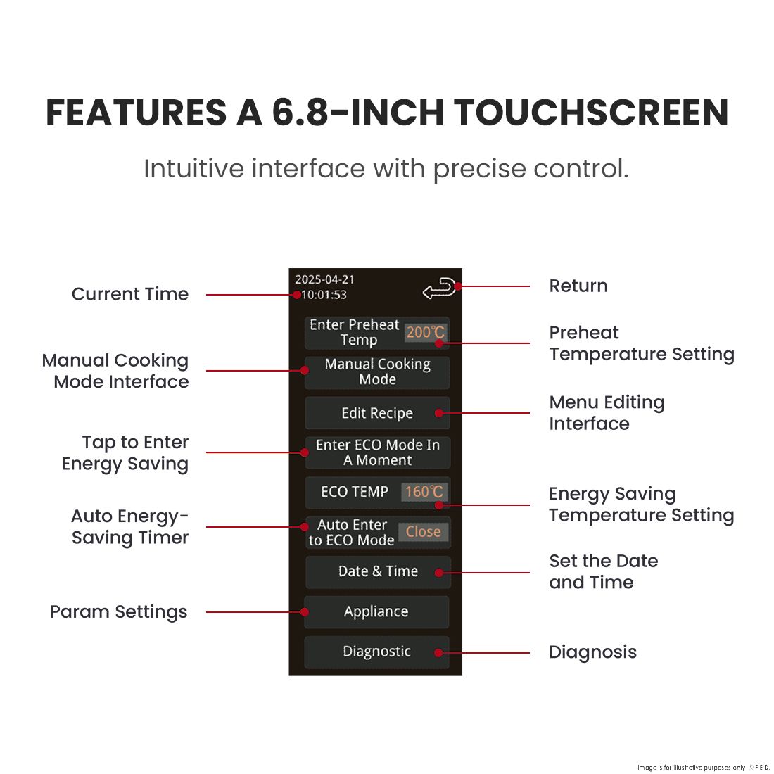 ExtremePro Speed Oven with Touchscreen - NP-MWO-T 6 ExtremePro Speed Oven with Touchscreen - NP-MWO-T - Image 6