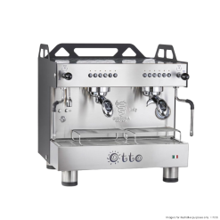 Bezzera OTTO Black Compact 2 Group Espresso Machine BZOTTOCDE2IB1