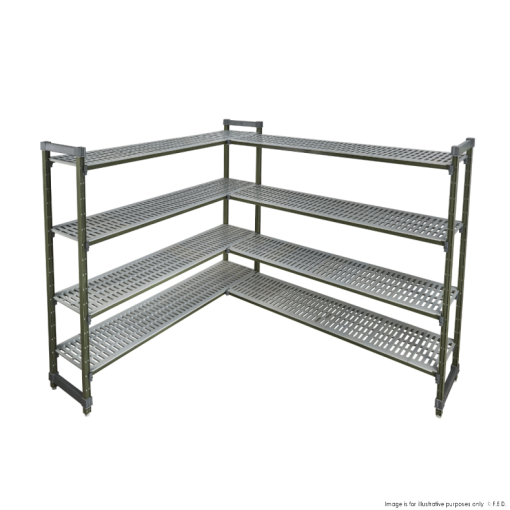 Modular System Poly Coolroom Shelving Starter Kit - PCU18/42 - Image 2