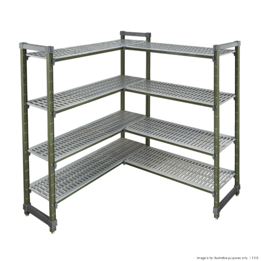Modular System Poly Coolroom Shelving Starter Kit - PCU18/36