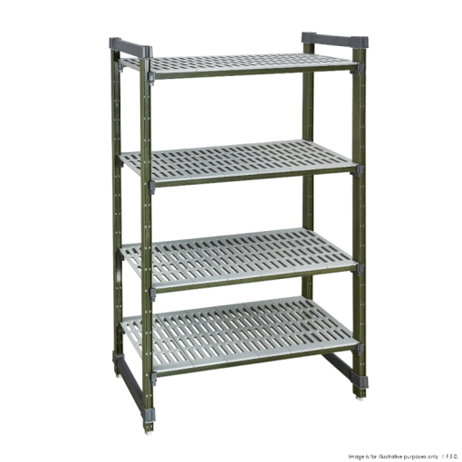 Modular System Poly Coolroom Shelving Starter Kit - PCU18/42