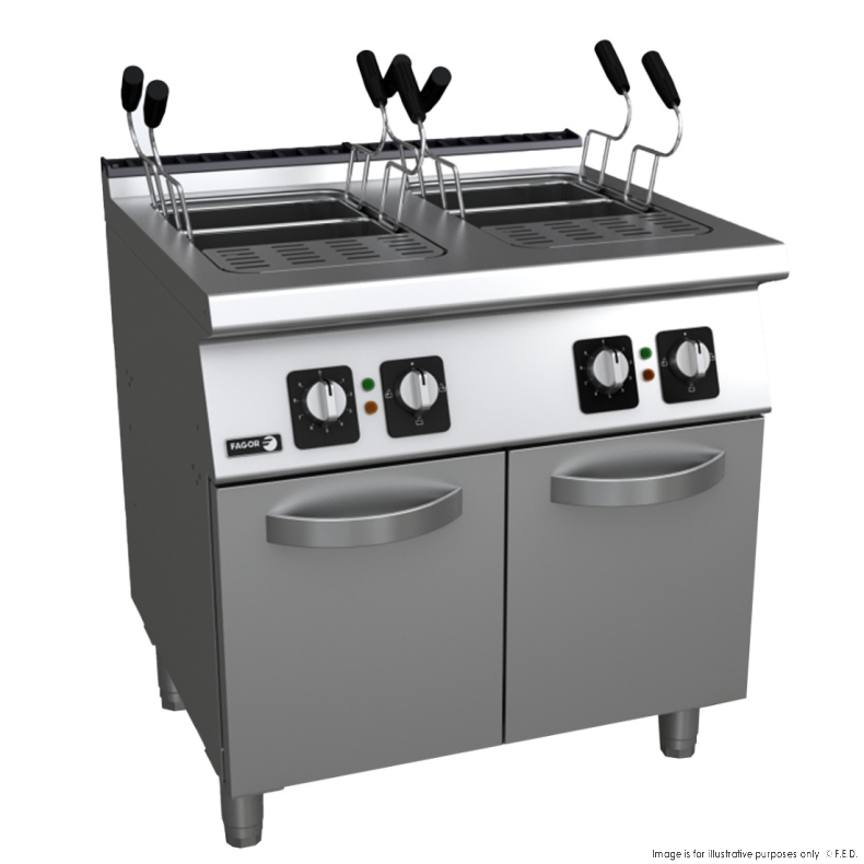 Fagor Kore 700 Series Electric Pasta Cooker with 4 Baskets CP-E7226 1 Fagor Kore 700 Series Electric Pasta Cooker with 4 Baskets CP-E7226