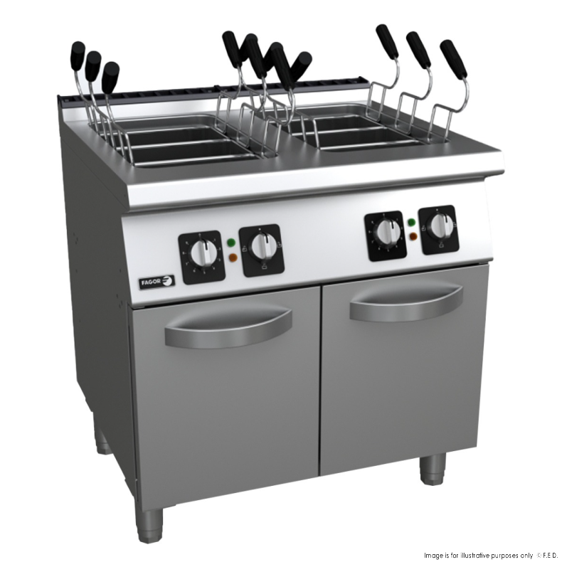 Fagor Kore 700 Series Electric Pasta Cooker with 6 Baskets CP-E7240 1 Fagor Kore 700 Series Electric Pasta Cooker with 6 Baskets CP-E7240