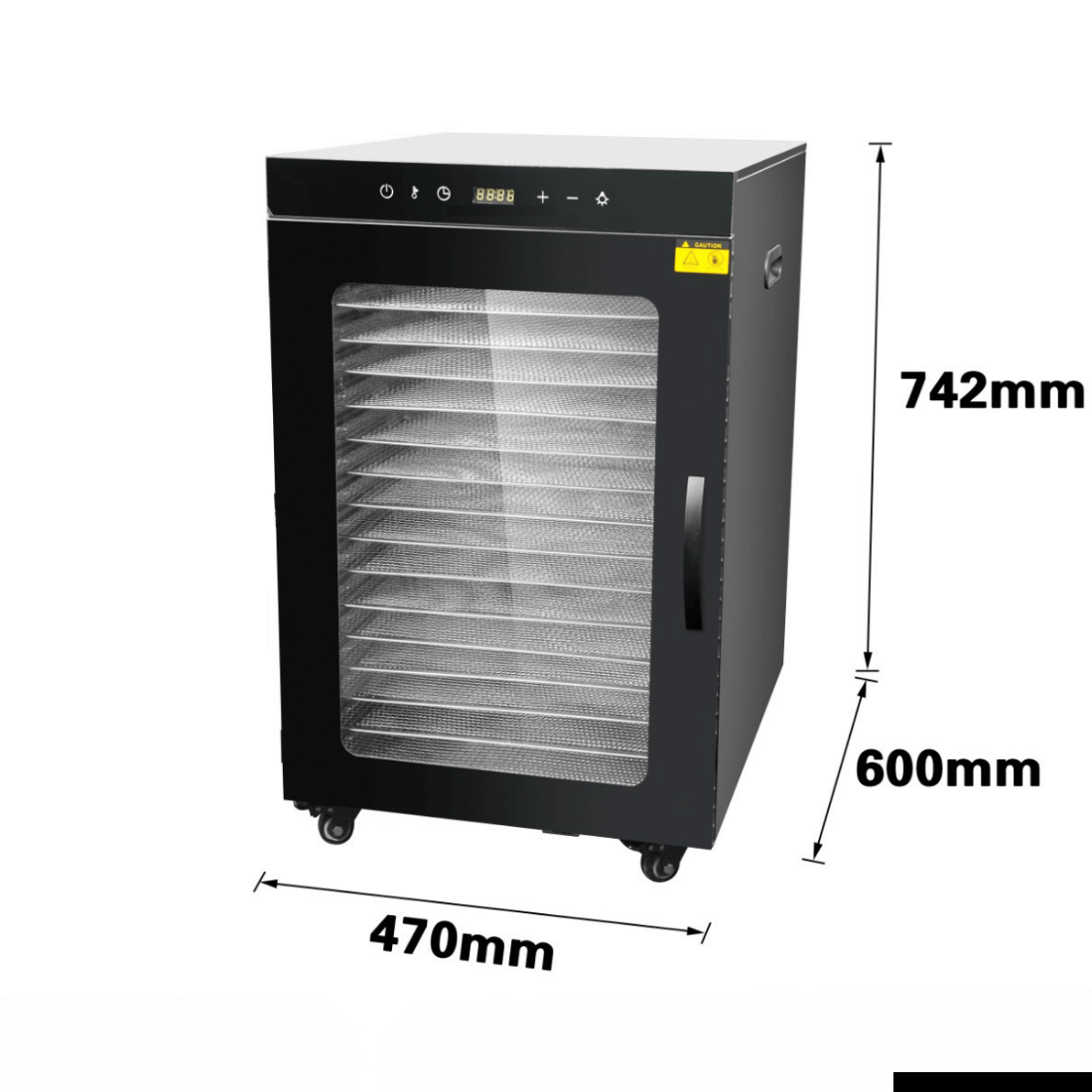 Benchstar Food Dehydrator with 16 trays – FD-16HB 2 Benchstar Food Dehydrator with 16 trays – FD-16HB - Image 2