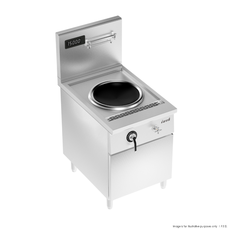 IWOK Commercial Induction Single Wok – IWOK-1 1 IWOK Commercial Induction Single Wok – IWOK-1