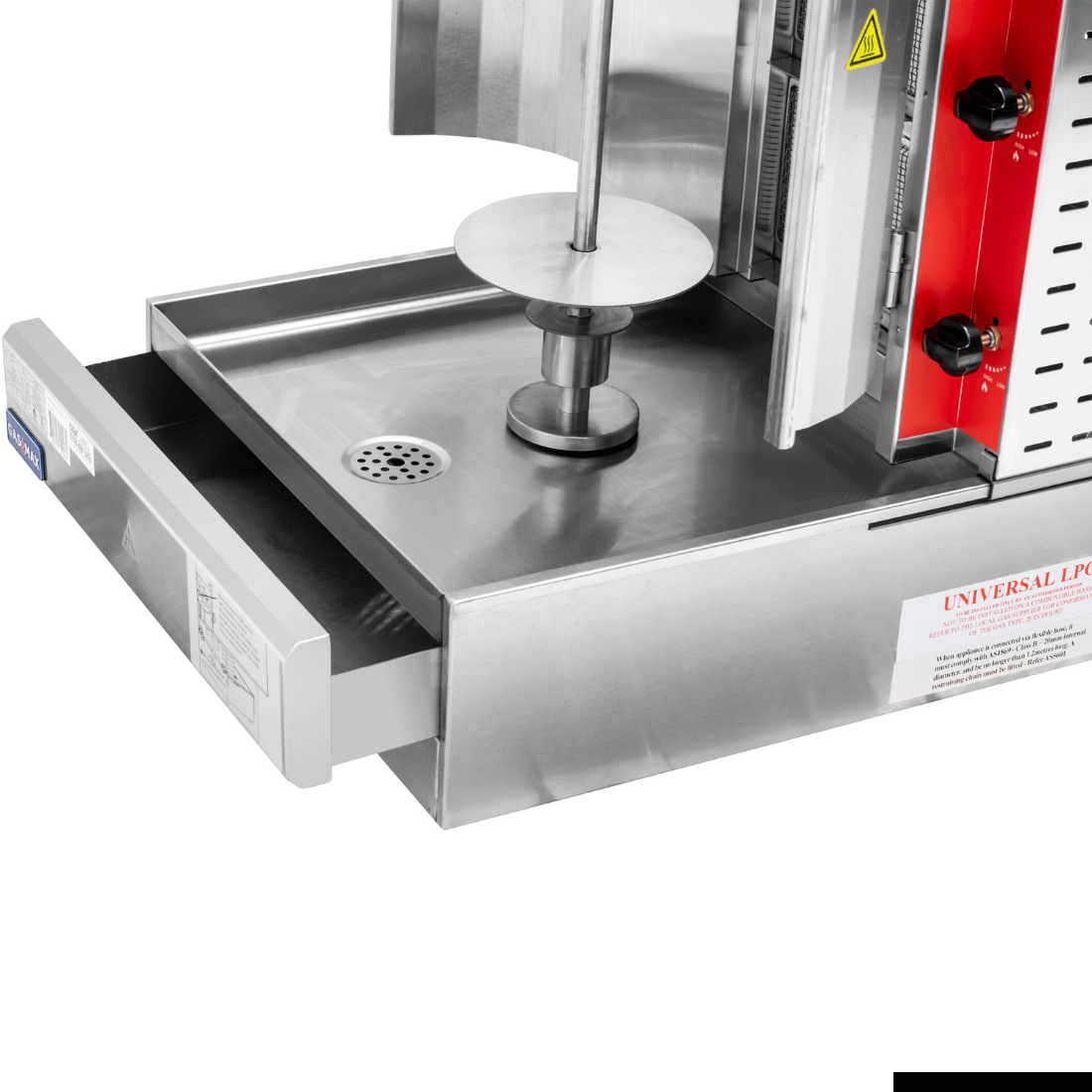 GasMax Semi-automatic 3 Burner NG Kebab Machine KB-3 6 GasMax Semi-automatic 3 Burner NG Kebab Machine KB-3 - Image 6