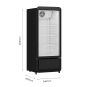 Thermaster Upright Glass Door Beverage Fridge - SDC-178B 2 Thermaster Upright Glass Door Beverage Fridge - SDC-178B - Image 2