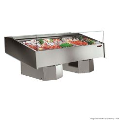 Home 8 Multiplexable Serve-over Refrigerated Fish Open Display - FSG2000