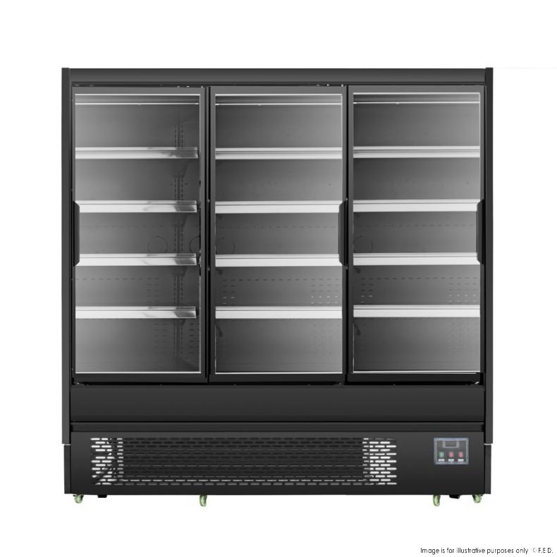 Bonvue 4 Shelves Open Chiller with Tempered Glass Doors - OD-2080P 1 Bonvue 4 Shelves Open Chiller with Tempered Glass Doors - OD-2080P