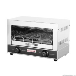 Benchstar Single infrared quartz element salamander griller toaster and timer - QT-1