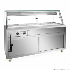 Thermaster Wet and Dry Bain Marie Display 5x1/1 GN Pans - PG180FE-XG