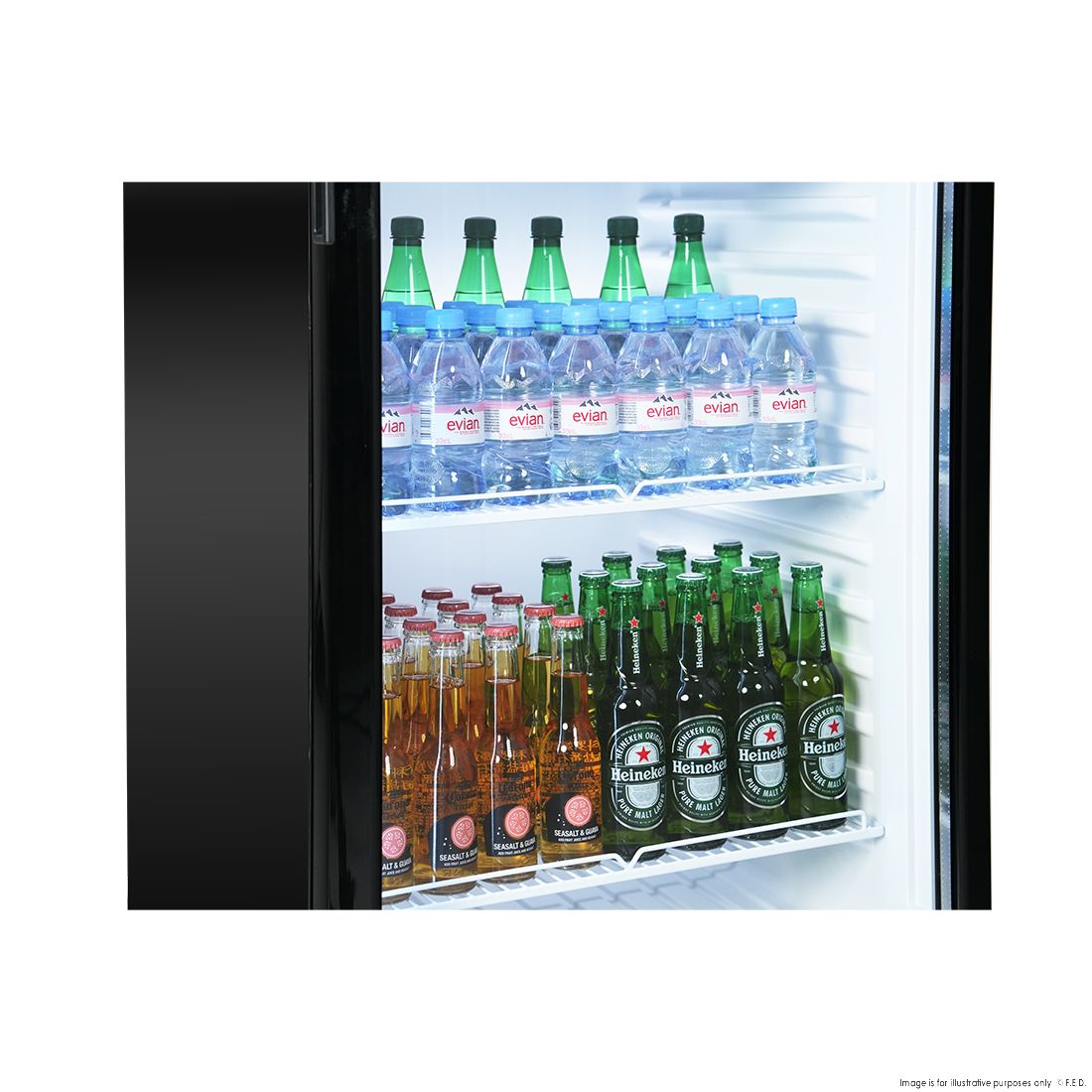 Thermaster Upright Glass Door Beverage Fridge - SDC-343B 10 Thermaster Upright Glass Door Beverage Fridge - SDC-343B - Image 10