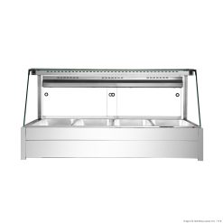 Bonvue Angled Countertop Wet and Dry Bain Marie BM14TC