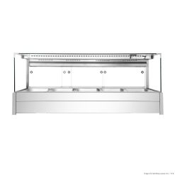 Bonvue Square Countertop Wet and Dry Bain Marie - BM17SC