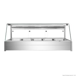 Bonvue Angled Countertop Wet and Dry Bain Marie BM17TC