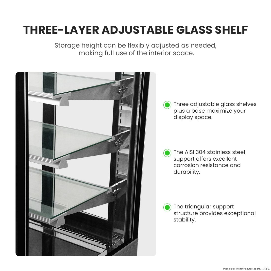 Bonvue Heated Display Cabinet - H-SF820V 4 Bonvue Heated Display Cabinet - H-SF820V - Image 4
