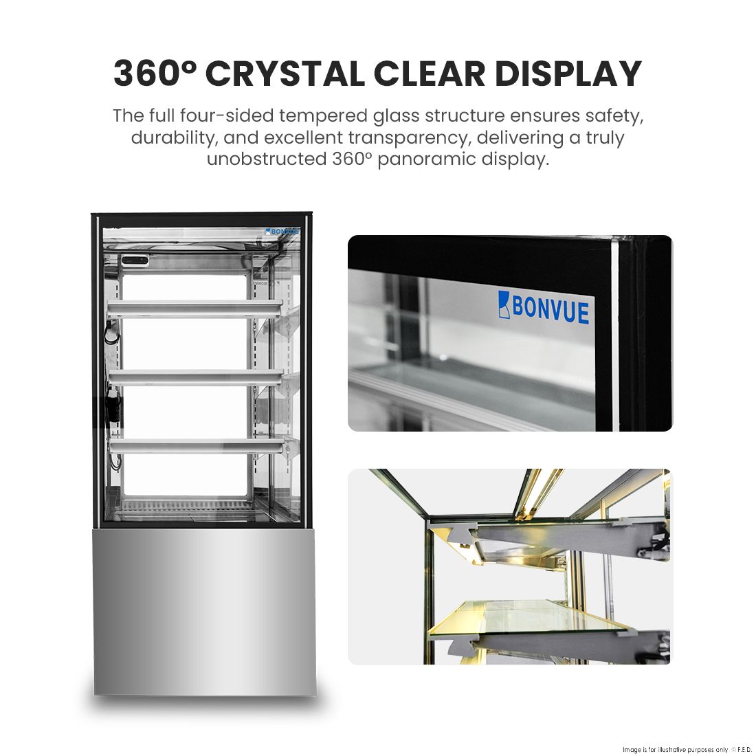 Bonvue Heated Display Cabinet - H-SF820V 6 Bonvue Heated Display Cabinet - H-SF820V - Image 6